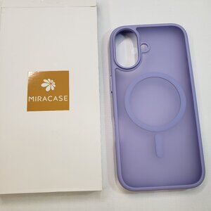 Miracase for iPhone 17 Case 6.3'', Full-Body Shockproof. Drop Protection. Purple